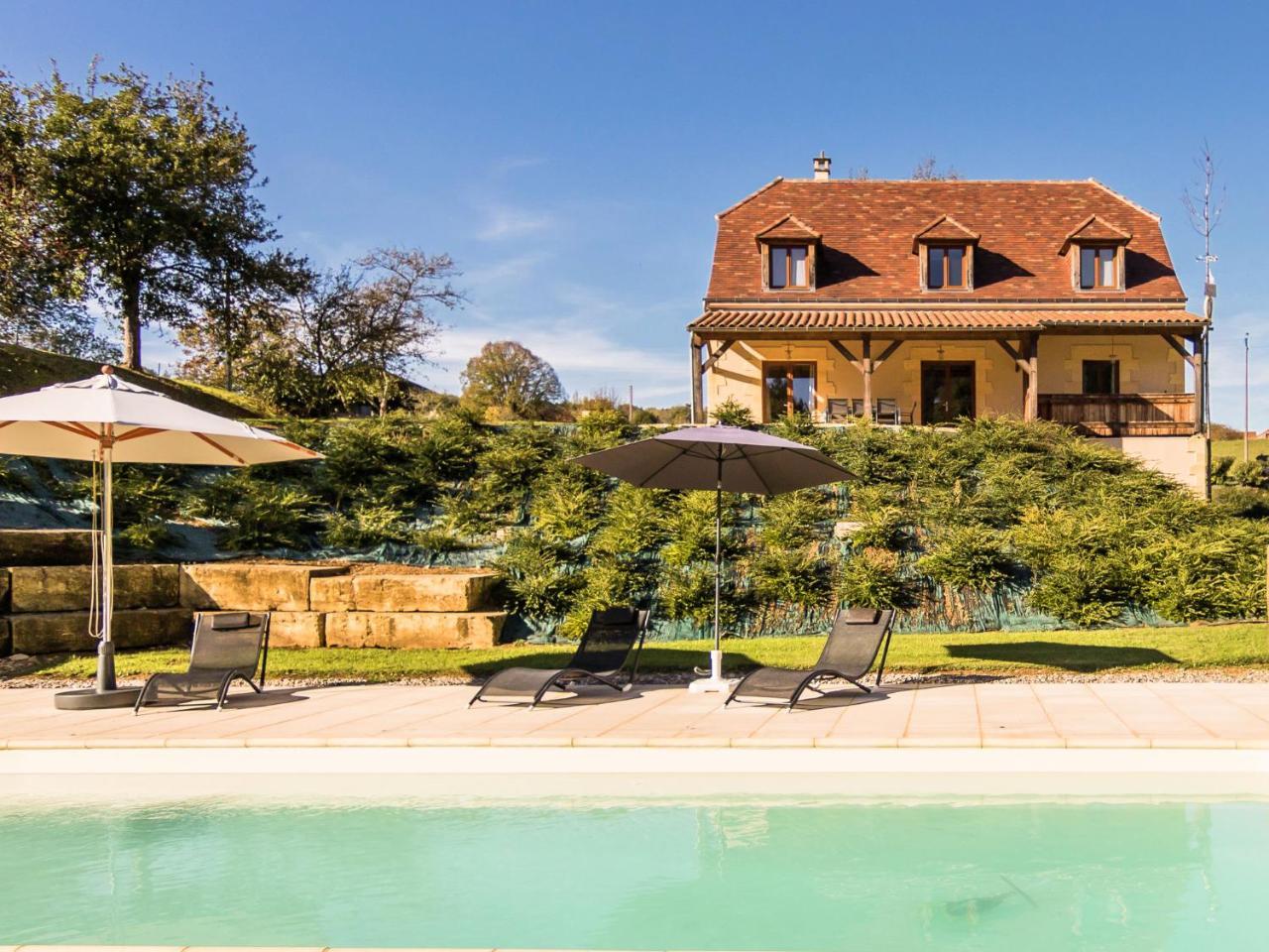 Luxury Villa With Pool On The Edge Of Montignac Exteriör bild